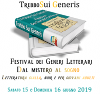 16 giugno ore 12, Trebbo Sui Generis Festival dei generi letterari